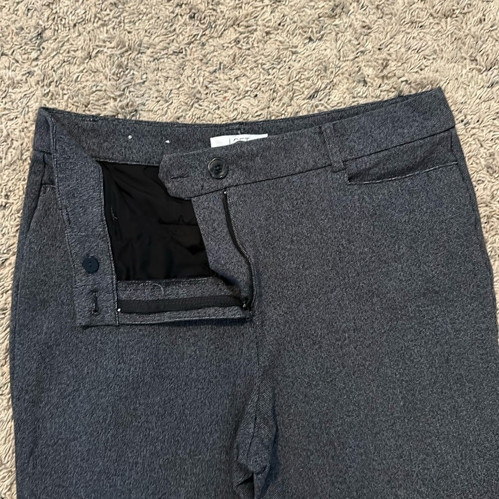 Loft dress pant- The Sutton Skinny gray